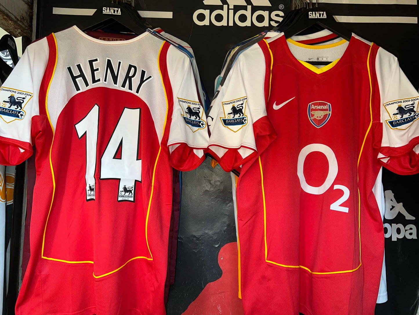 Camiseta 1.1 High QUALITY Arsenal Thierry Henry